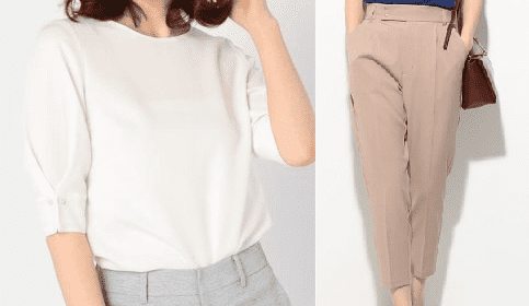 吉高由里子『わたし定時で帰ります』第8話着用シンプルパンツコーデ