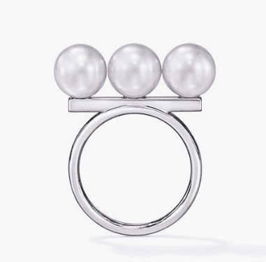 里子『最愛』6話着用パールリング