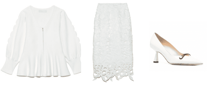 吉高由里子『最愛』着用ホワイトコーデ